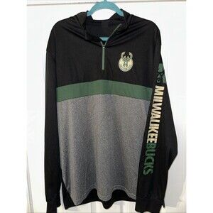 NBA Milwaukee Bucks Ultra Game Pullover Long Sleeve Shirt - 2XL